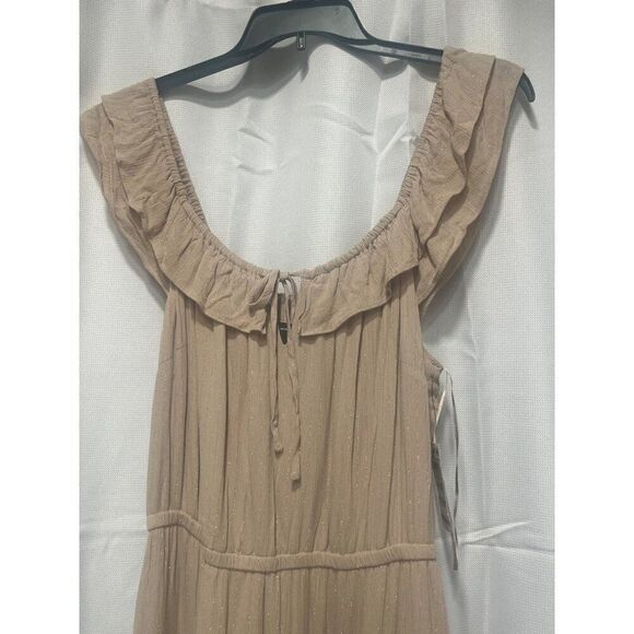 INC International Concepts Women's Metallic Dress, Toasted Twine, Sz. L - Picture 6 of 11